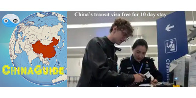 China's transit visa-free policy: Stay for 240 hours allowed